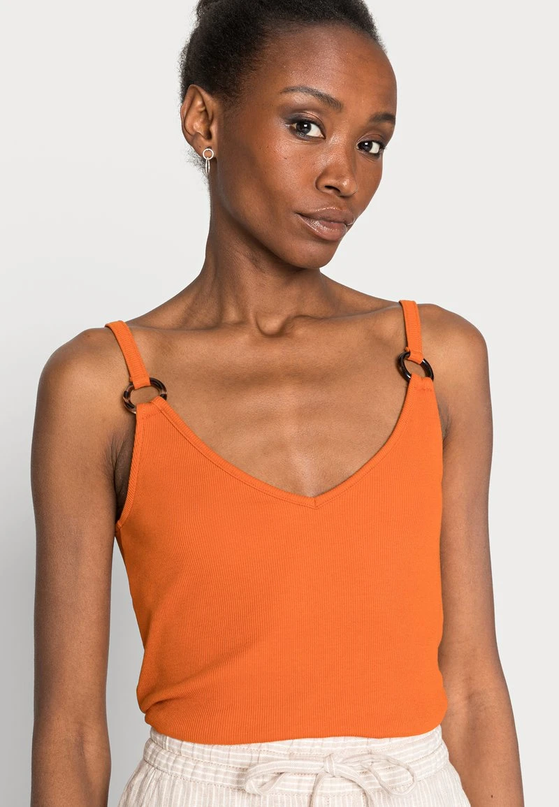 Anna Field Top - Orange, Mujer 7 Anna Field Top - Orange, Mujer - Imagen 5