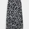 Anna Field Falda Acampanada - Black/white, Mujer