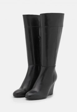 Anna Field LEATHER - Botas De Cuña - Black, Mujer -Anna Field Ventas 2022 ad4a9c85b8a241a5b4cd5221ca1f3829