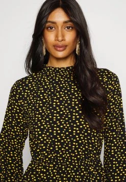 Anna Field Vestido Ligero - Black/yellow, Mujer -Anna Field Ventas 2022 ae308f0099b24c83ab6c77dde1b078d9