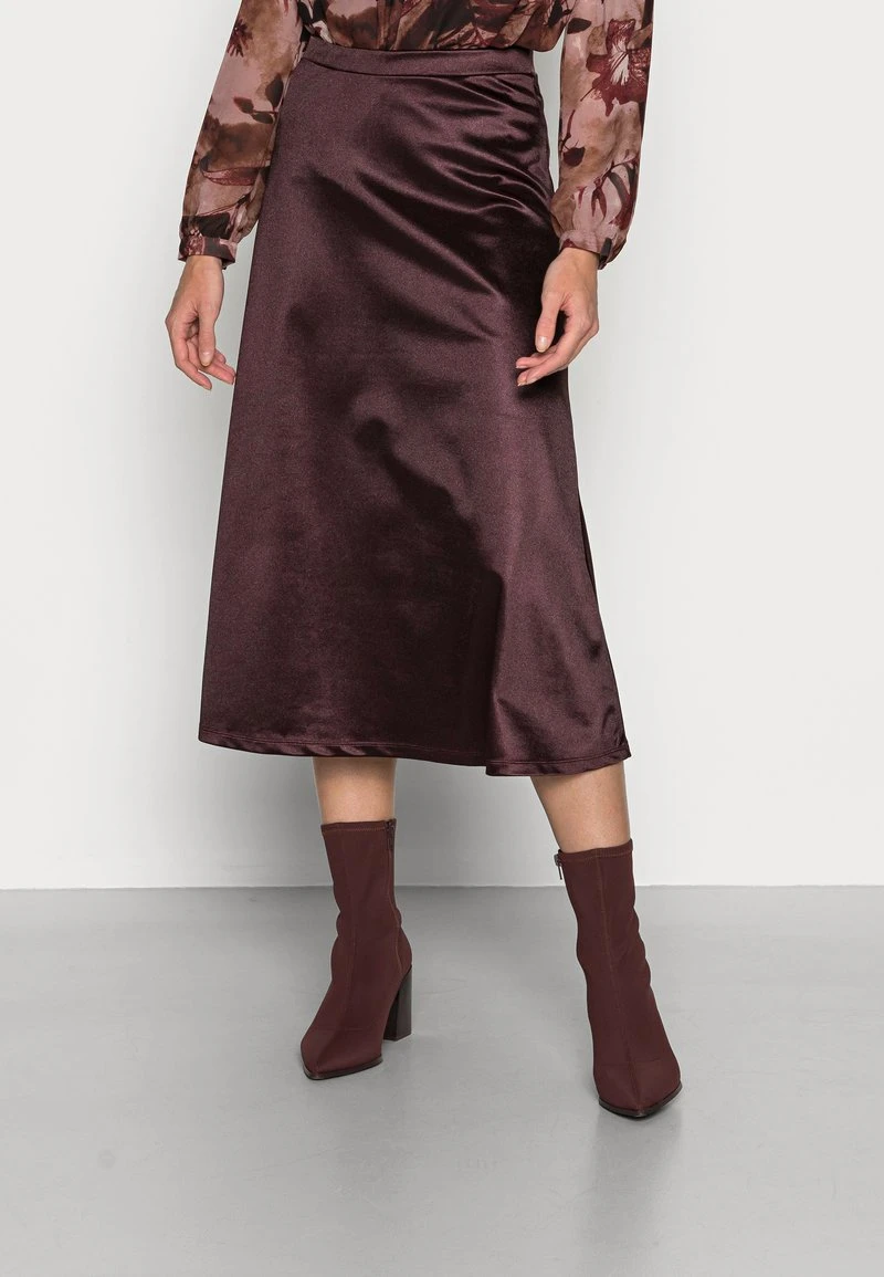 Anna Field Falda Acampanada - Dark Brown, Mujer 3 Anna Field Falda Acampanada - Dark Brown, Mujer