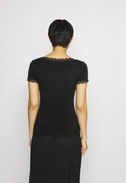 Anna Field Camiseta Básica - Black, Mujer -Anna Field Ventas 2022 b1077fc7157c47adbcc1cd717e90b7f7