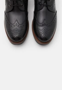 Anna Field LEATHER - Botines Con Cordones - Black, Mujer -Anna Field Ventas 2022 b137a611f6dd440db154f905fb5fe1cd