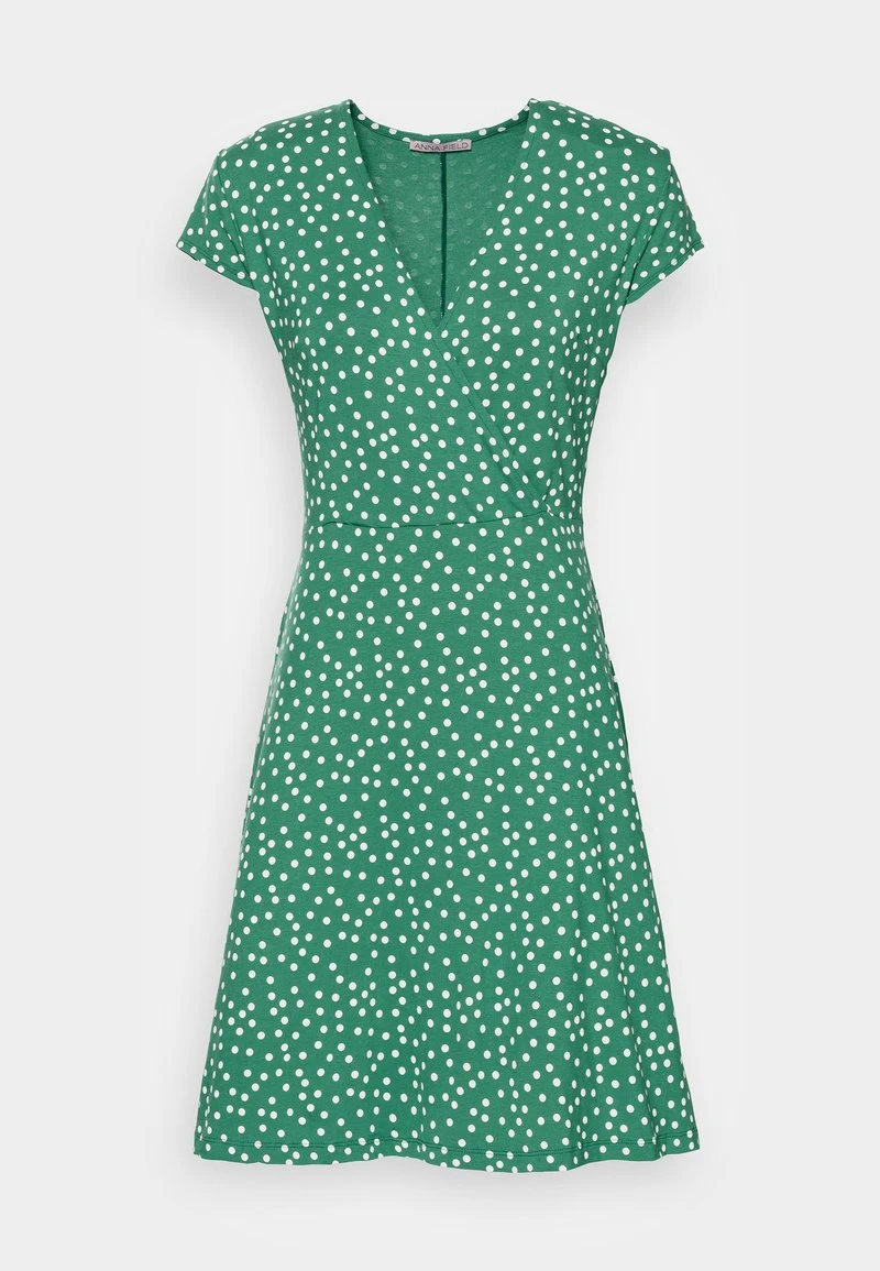 Anna Field Vestido Ligero - Green/white, Mujer 6 Anna Field Vestido Ligero - Green/white, Mujer - Imagen 4