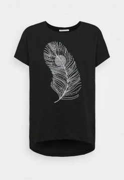 Anna Field Camiseta Estampada - Black, Mujer -Anna Field Ventas 2022 b28119b581614befa23ea8d5c75d2266