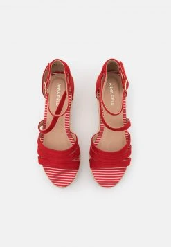 Anna Field Sandalias Con Plataforma - Red, Mujer -Anna Field Ventas 2022 b43725e4ccb645b09bc303356ca311d0
