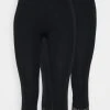 Anna Field 2 PACK - Leggings - Black, Mujer -Anna Field Ventas 2022 b6870694334a49479c26682fdd614a6d