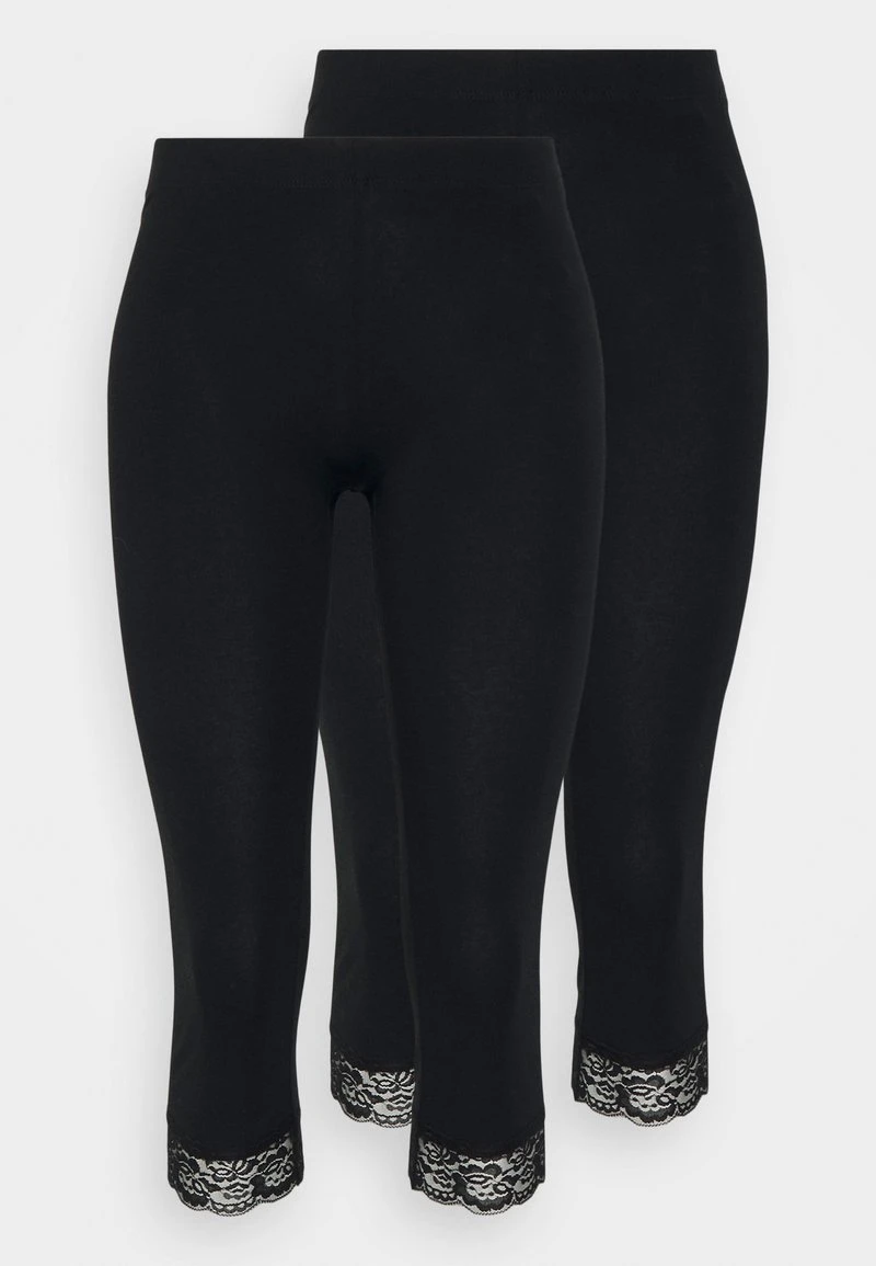 Anna Field 2 PACK - Leggings - Black, Mujer 3 Anna Field 2 PACK - Leggings - Black, Mujer