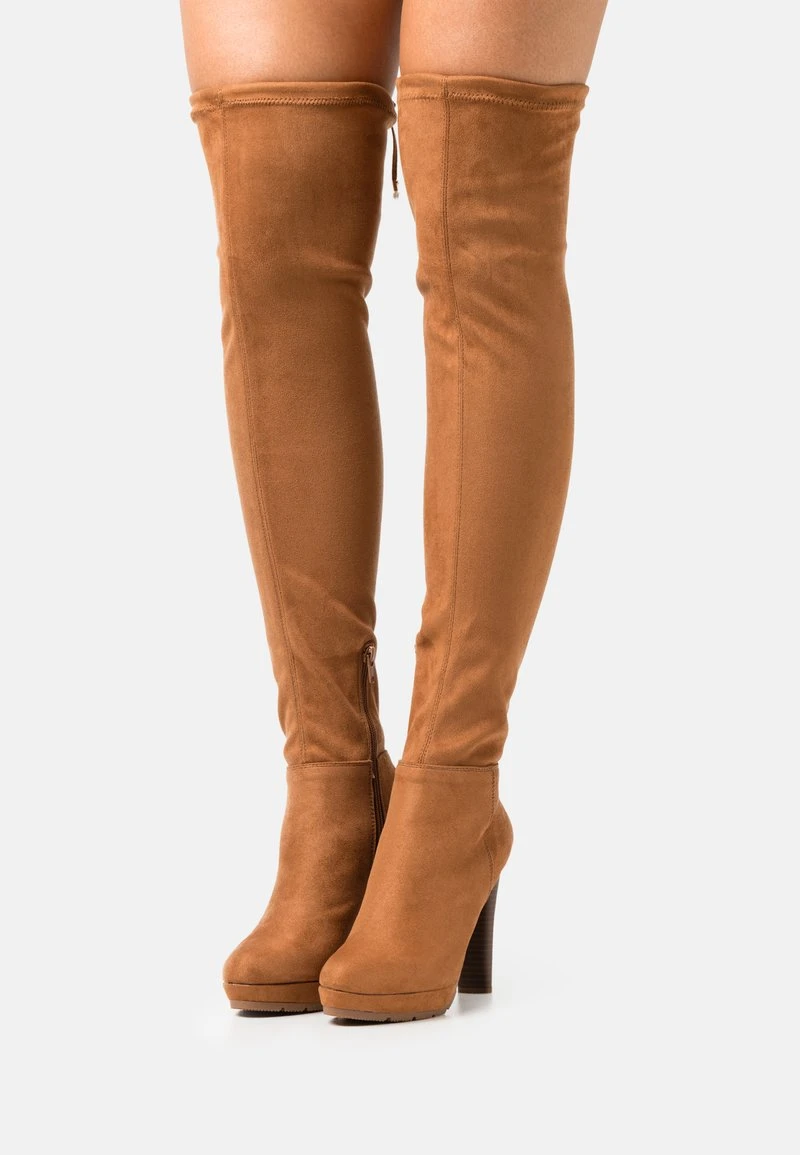 Anna Field Botas Con Plataforma - Cognac, Mujer 3 Anna Field Botas Con Plataforma - Cognac, Mujer
