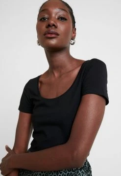 Anna Field 2 PACK - Camiseta Básica - Black, Mujer -Anna Field Ventas 2022 b7a0cf434b134981a98f4eb170547af8