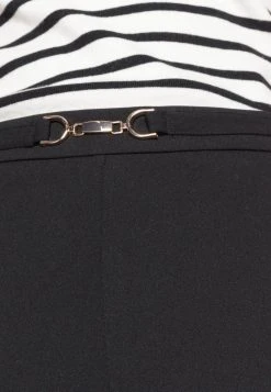 Anna Field WIDE LEG PANTS WITH DETAIL - Pantalones - Black, Mujer -Anna Field Ventas 2022 bc2c13f3274f427fadc437c13eae269e