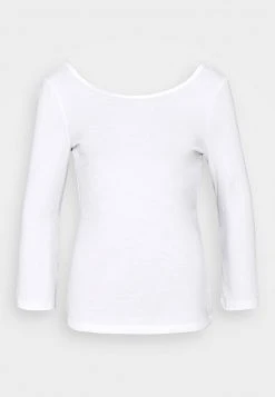 Anna Field Camiseta De Manga Larga - White, Mujer