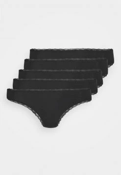 Anna Field IRIS 5PP THONG - Tanga - Black, Mujer -Anna Field Ventas 2022 bcc83b11ce6b47a49663fbfe41bc137d
