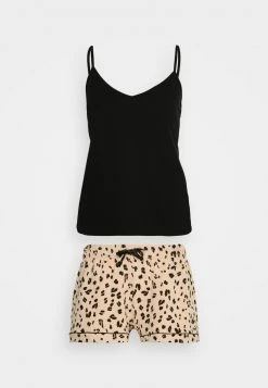 Anna Field LEOPARD CAMI SET - Pijama - Black/sand, Mujer -Anna Field Ventas 2022 be531f3ad30242baa362840eb8e61941