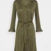 Anna Field Vestido Camisero - Khaki, Mujer -Anna Field Ventas 2022 bedc3135b21941348bad72b22d2d9362