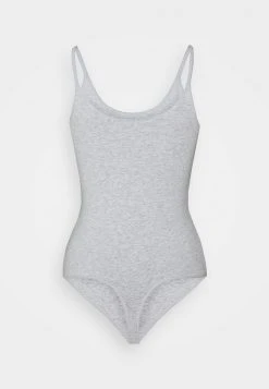 Anna Field 2PP STRING BODY - Body - White/mottled Light Grey, Mujer -Anna Field Ventas 2022 bf04e224c4a0424fbecdaeeba76421ff