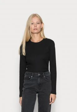 Anna Field Camiseta De Manga Larga - Black, Mujer