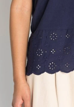 Anna Field Camiseta Básica - Dark Blue, Mujer -Anna Field Ventas 2022 c2fd1ca80872472a8271c6866732bf66