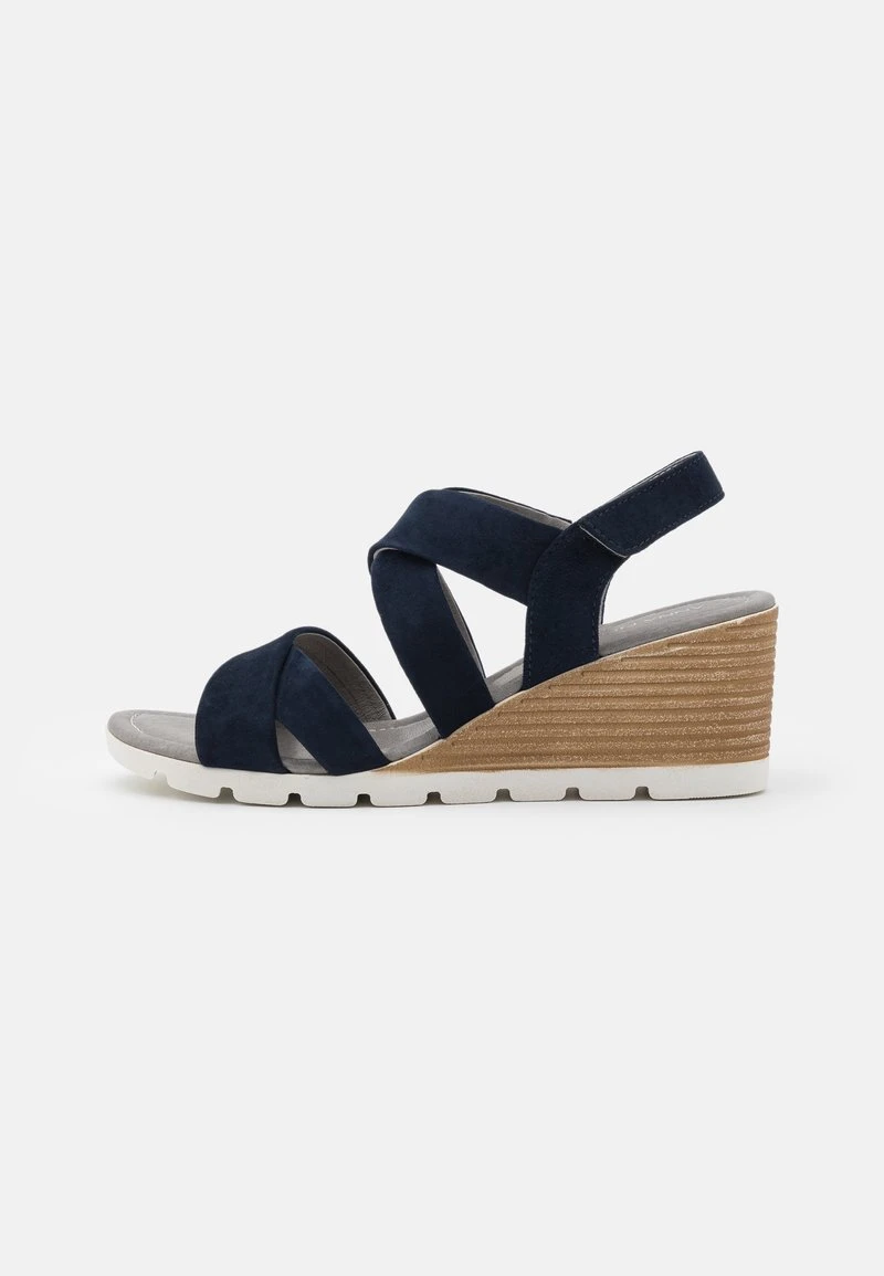 Anna Field LEATHER - Sandalias De Cuña - Blue, Mujer 4 Anna Field LEATHER - Sandalias De Cuña - Blue, Mujer - Imagen 2