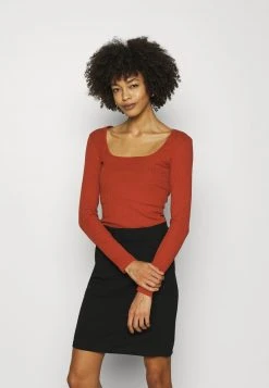 Anna Field Camiseta De Manga Larga - Brown, Mujer