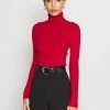 Anna Field TURTLE NECK - Jersey De Punto - Red, Mujer