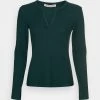 Anna Field Camiseta De Manga Larga - Dark Green, Mujer -Anna Field Ventas 2022 c5bbaba0c8ae4135a52751e356b5d7f0