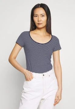 Anna Field 2 PACK - Camiseta Estampada - Navy/white, Mujer -Anna Field Ventas 2022 c604a2ac791f41fd979b2cdc3bd636f1