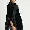 Anna Field Poncho - Black/gold, Mujer -Anna Field Ventas 2022 c717049de3cf41938d7f36ece512f36e