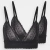 Anna Field 2 Pack Greer Lace Bralette - Sujetador Sin Aros - Black, Mujer -Anna Field Ventas 2022 c96a8296f4394b0ca81784b37f6438b1