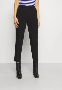 Anna Field BASIC BUSINESS PANT SLIM LEG - Pantalones - Black, Mujer