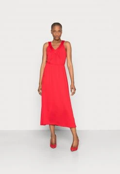 Anna Field Vestido Ligero - Dark Red, Mujer