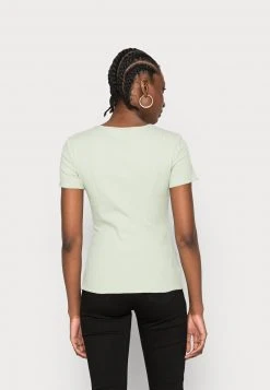 Anna Field Camiseta Básica - Light Green, Mujer -Anna Field Ventas 2022 cb7ca8f72d7d49bcb502085841a85cdd
