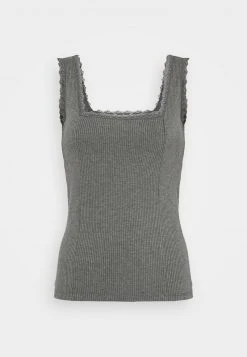 Anna Field Top - Mottled Dark Grey, Mujer -Anna Field Ventas 2022 cc0e064c82684aff91fec5d8998d3ab3