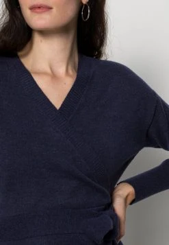 Anna Field WRAP OVER MIDI DRESS - Vestido De Punto - Dark Blue, Mujer 11 Anna Field WRAP OVER MIDI DRESS - Vestido De Punto - Dark Blue, Mujer -Anna Field Ventas 2022 cca6598df7504b809e91e58a72f7720b