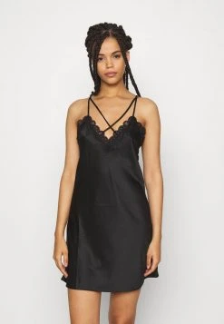 Anna Field STRAP BACK NIGHTDRESS - Camisón - Black, Mujer