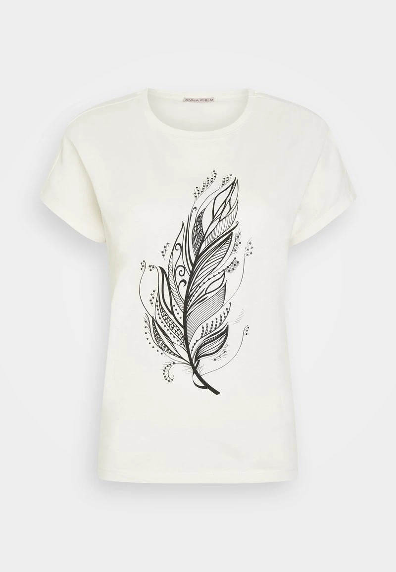 Anna Field Camiseta Estampada - White, Mujer 7 Anna Field Camiseta Estampada - White, Mujer - Imagen 5