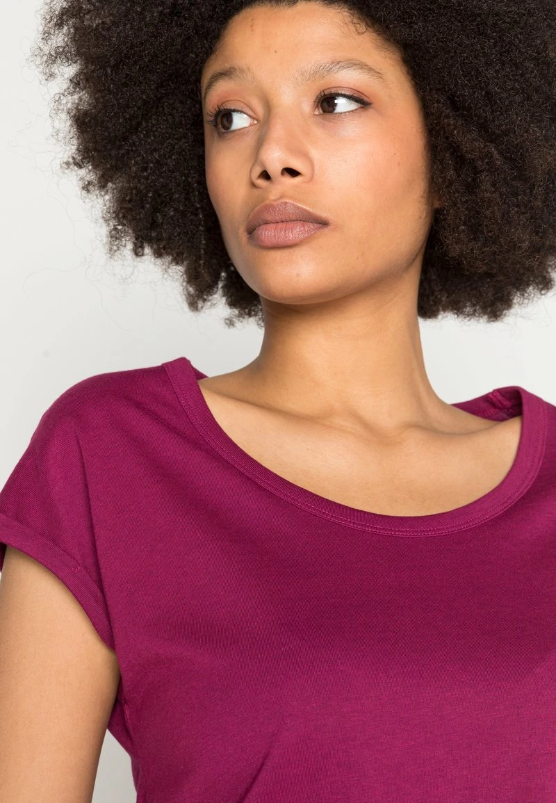 Anna Field Camiseta Básica - Dark Red, Mujer 7 Anna Field Camiseta Básica - Dark Red, Mujer - Imagen 5