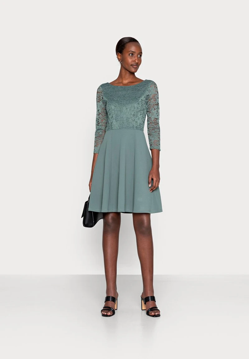 Anna Field Vestido De Cóctel - Dark Green, Mujer 4 Anna Field Vestido De Cóctel - Dark Green, Mujer - Imagen 2