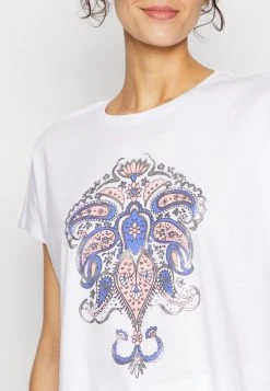 Anna Field Camiseta Estampada - White, Mujer -Anna Field Ventas 2022 d1fb7be6ad0e48208e3a7e0a612b5a97