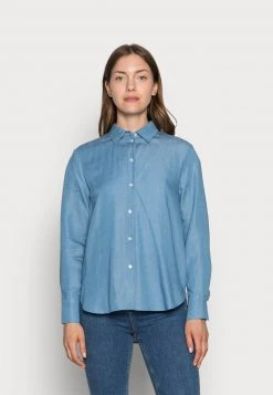 Anna Field Camisa - Blue Denim, Mujer