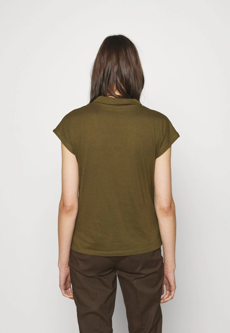 Anna Field Camiseta Básica - Khaki, Mujer 5 Anna Field Camiseta Básica - Khaki, Mujer - Imagen 3