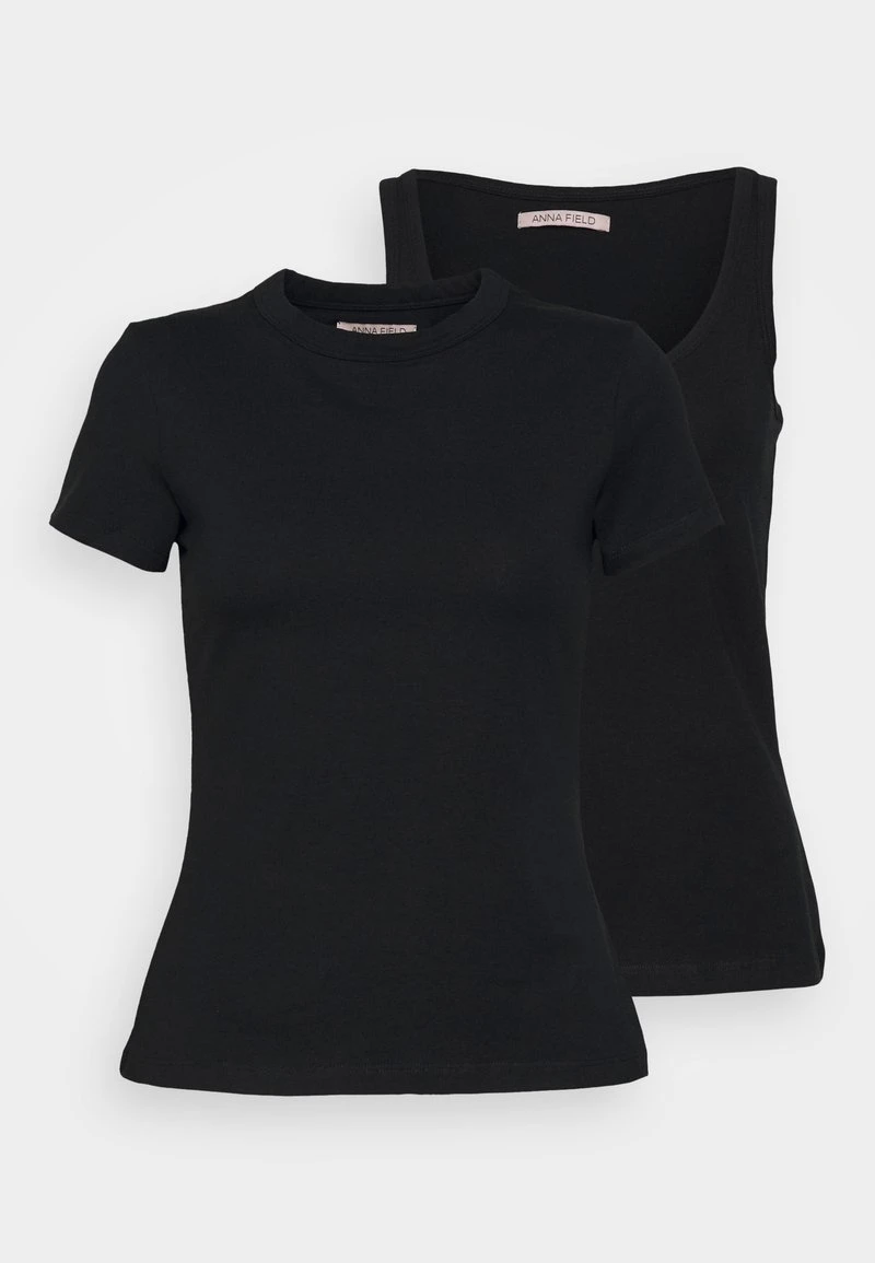 Anna Field 2 PACK - Top - Black, Mujer 3 Anna Field 2 PACK - Top - Black, Mujer