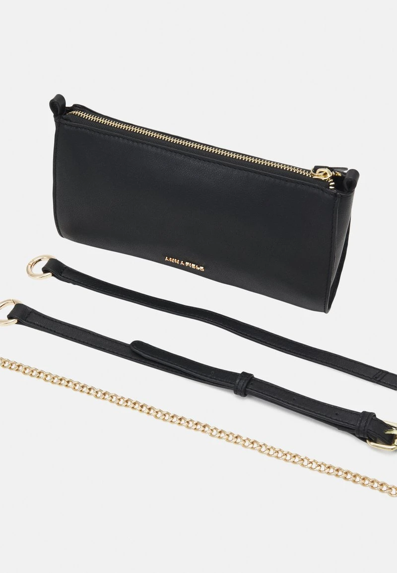Anna Field LEATHER - Clutch - Black, Mujer 6 Anna Field LEATHER - Clutch - Black, Mujer - Imagen 4