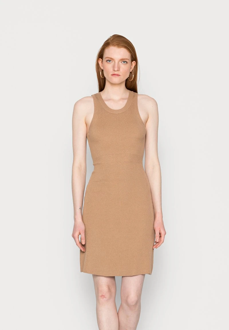 Anna Field Vestido De Punto - Brown, Mujer 3 Anna Field Vestido De Punto - Brown, Mujer