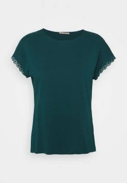 Anna Field Camiseta Básica - Teal, Mujer