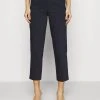 Anna Field Pantalones Chinos - Dark Blue, Mujer