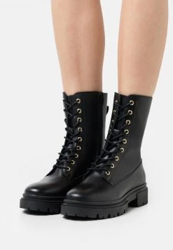 Anna Field Botines Con Plataforma - Black, Mujer