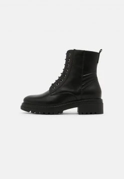 Anna Field LEATHER - Botines Con Cordones - Black, Mujer -Anna Field Ventas 2022 de4fa42ae64040db930a5da6e7d2399b