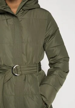 Anna Field LONG COAT WITH HOOD - Abrigo De Invierno - Khaki, Mujer -Anna Field Ventas 2022 dfc914ed5dcb4c7c875b03a81f45c766