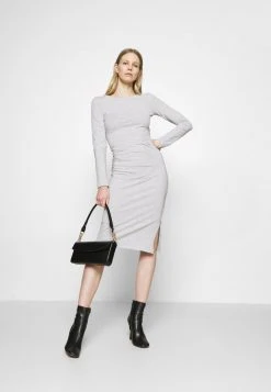 Anna Field Vestido De Tubo - Mottled Light Grey, Mujer -Anna Field Ventas 2022 e0beb07c6e61443a8772161793db6a42